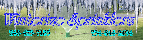 lawn sprinkler systems parts or supplies 